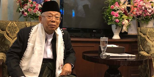 Ma'ruf Amin Bakal Bertemu dengan Ulama se-Jatim