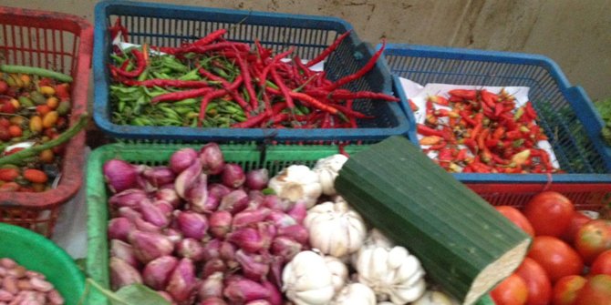  Harga Cabai di Pasar Bekasi Tembus Rp 60 000 per kg 