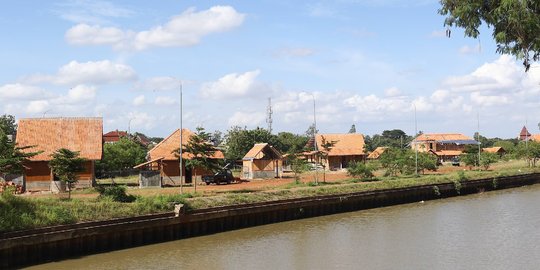 Melihat Progres Pembangunan Rumah Betawi di Setu Babakan