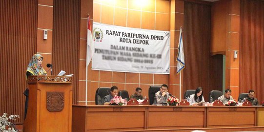 Ketua DPRD Depok Usir Kepala BKPSDM dari Ruang Sidang Paripurna Buntut Mutasi Jabata