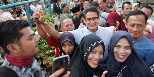 Sandiaga Terima Keputusan KPU Coret BW sebagai Panelis Debat Capres 2019