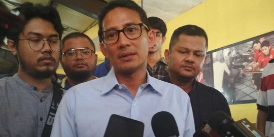 Sandi Kecewa KPU Tak Fasilitasi Penyampaian Visi-Misi Sebelum Debat Pilpres