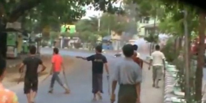 Pos Polisi Diserang Pemberontak di Hari Kemerdekaan Myanmar, 13 Polisi Tewas