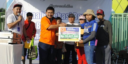Wartawan Bekasi Galang Dana Bantu Korban Tsunami Selat Sunda