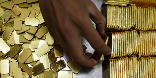 Harga Emas Antam Tak Bergerak Dari Level Rp 664.000 per Gram