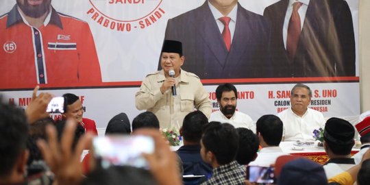 Dibatalkan KPU, Kubu Prabowo Akan Buat Town Hall Meeting Paparkan Visi Misi