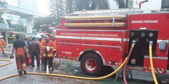 Ruang Server Gedung Kemenkum HAM Terbakar