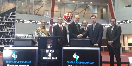 Sentra Food Indonesia Jadi Perusahaan Pertama Melantai di Bursa Saham Pada 2019