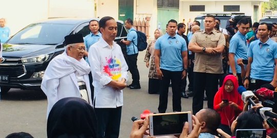 Di HUT ke-46 PDIP, Jokowi-Ma'ruf Bakal Beberkan Visi Misi