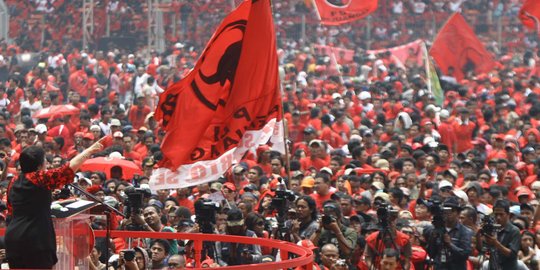 Survei LSI Denny JA Unggul 10 Persen, PDIP Diprediksi Patahkan Kutukan di Pemilu 2019