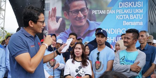 Sandiaga Tak Ingin Debat Capres Seperti Adu Gulat dan Tinju