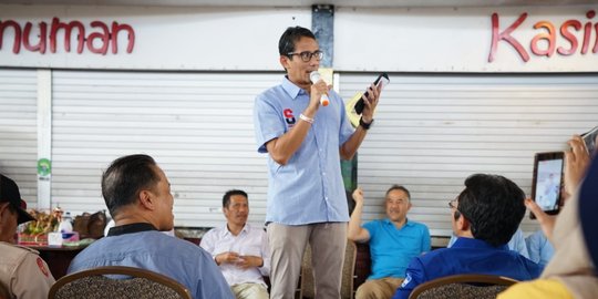 Satu Dua Hari ke Depan, Sandiaga Temui SBY Bahas Debat Pilpres