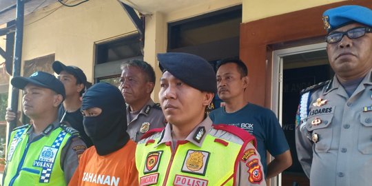 Panik Dikejar Massa, Emil Tabrak Trotoar dan Gagal Bawa Tas Hasil Jambret Wanita