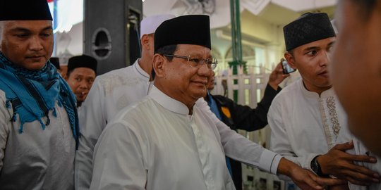 Prabowo Dijadwalkan Besuk Ustaz Arifin Ilham Hari ini