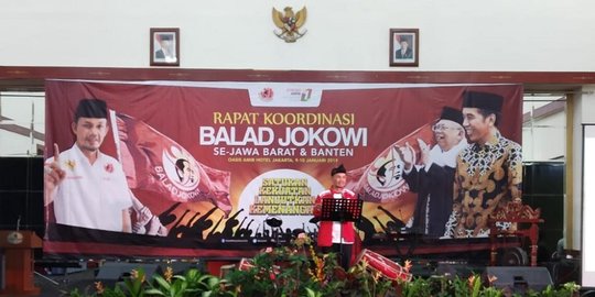 Relawan Balad Jokowi Optimis Menang Telak di Jabar dan Banten