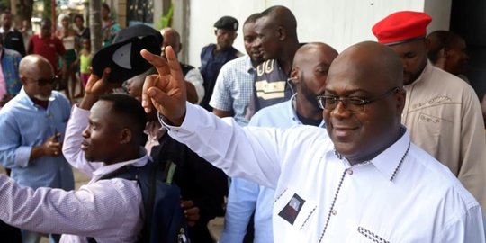 Pemimpin Oposisi Tshisekedi Kalahkan Petahana di Pemilu Kongo