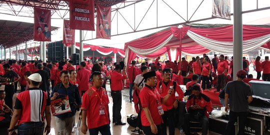 JIExpo Kemayoran Memerah, PDIP Sambut HUT ke 46