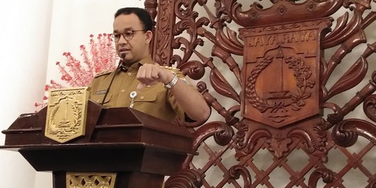 DPRD DKI Heran Anies Lantik Kepala Dinas yang Tak Berpengalaman