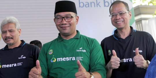 Ridwan Kamil: Jari Saya Simbolnya PKB, Kalau Pak Jokowi Jempol