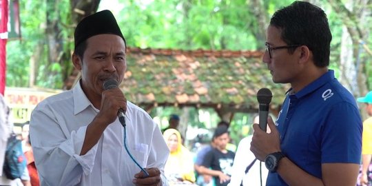 Sandiaga: Prabowo jadi Presiden, Bapak Sejahtera Emak Bahagia Petani Makmur