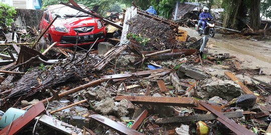 Warga Carita Korban Tsunami Banten Meninggal Setelah Sempat Dirawat di Rumah Sakit