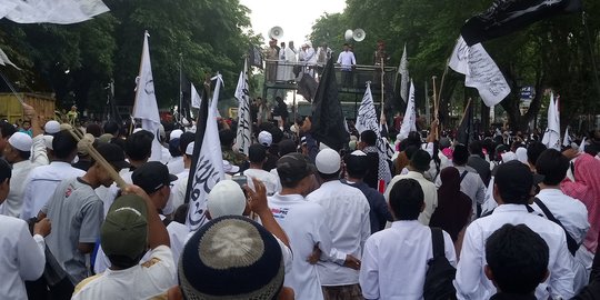 Ribuan Orang Hadiri Tablig Akbar PA 212 Solo Raya, Prabowo tak Jadi Datang