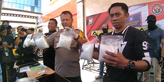 Nekat Rampas Senjata Polisi, Bandar Pembawa Sabu 5 Kg Ditembak Mati Tim Elang
