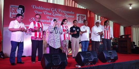 Sejumlah Pengusaha dan Masyarakat Disabilitas Deklarasi GK Jokowi