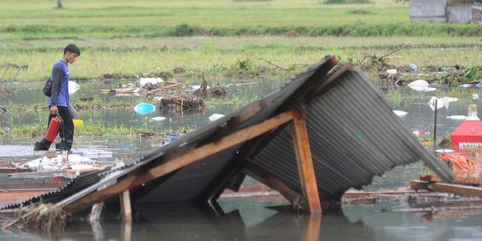 Pembangunan Hunian Sementara Korban Tsunami Selat Sunda Membutuhkan Rp 13 Miliar