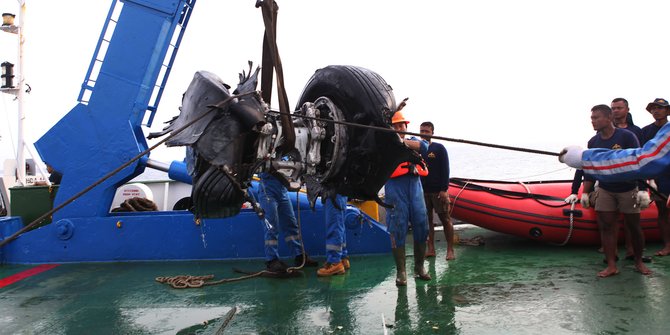 CVR Lion Air PK-LQP Ditemukan di Kedalaman 30 Meter Perairan Tanjung Karawang