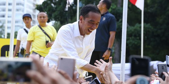 Jokowi Soal Markas Prabowo-Sandi di Solo: Tidak Semudah Itu Menggerus Suara