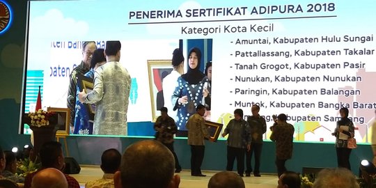 Kabupaten Nunukan Raih Sertifikat Adipura