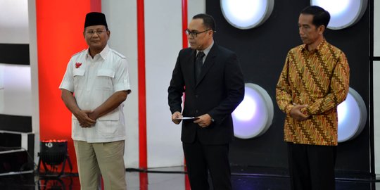 Debat Korupsi Stadium 4: Jokowi Bebas Intervensi, Prabowo Tak Lindungi Koruptor
