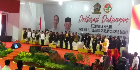 Survei Internal: Jokowi-Ma'ruf Kalah di 7 Kabupaten dan Kota di Banten