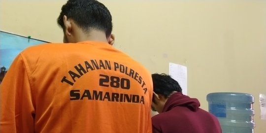 Nyambi Jadi Pengedar, Driver Ojol di Samarinda Bawa Ganja Dibekuk Polisi