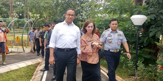 Anies Ingin JPO & Trotoar di Jakarta Artistik