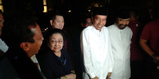Jelang Debat Pilpres, Jokowi Terima Masukan dari Ketum Parpol & JK