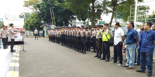 Sidang Perdana Kasus Hercules, PN Jakarta Barat Diperketat Polisi