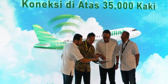 Citilink Jadi Maskapai Pertama di Asia Pasific Hadirkan WiFi Gratis di Penerbangan