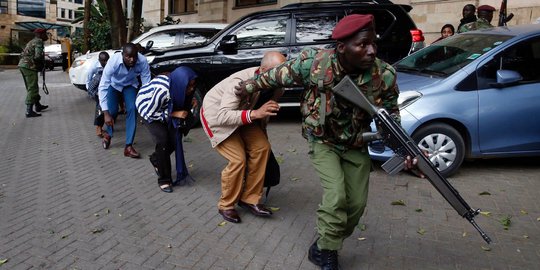 Mencekamnya Serangan Teror di Kompleks Perhotelan Kenya