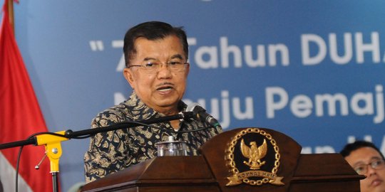 Tak Dampingi Jokowi-Ma'ruf Debat, JK Gelar Nobar di Rumah Dinas