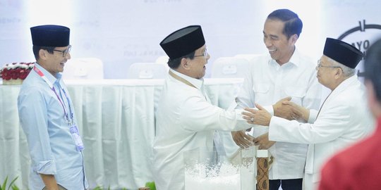 Jokowi-Ma'ruf Amin Akan Jaga Kehormatan Prabowo-Sandiaga di Panggung Debat Capres