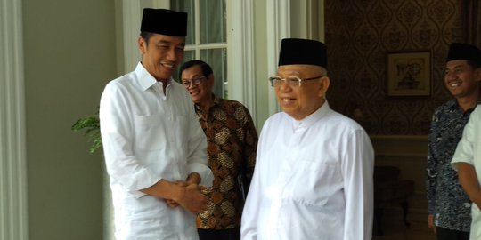 Sebelum Debat Capres,Jokowi-Ma'ruf Akan Salat Maghrib & Makan Bersama