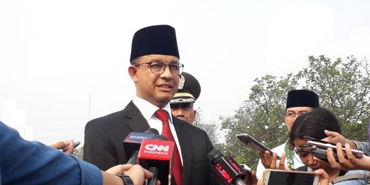 Anies Sebut Kasus Kerusuhan Saat Penertiban Tanah Abang Sudah Ditangani Polisi