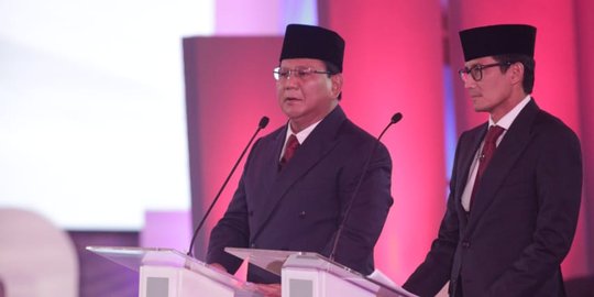 Debat Capres Perdana, Prabowo Gugup dan Sandiaga Puas