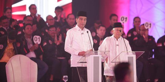 Nada Tinggi Jokowi Saat Debat Perdana Capres
