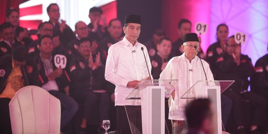 TKN Nilai Paparan Ma'ruf Soal Penanggulangan Terorisme Konkret, Prabowo Gagal Paham