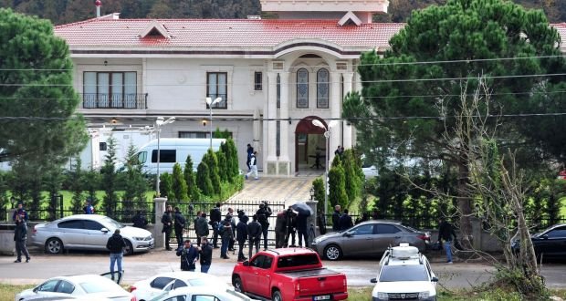 polisi turki geledah rumah selidiki pembunuhan khashoggi