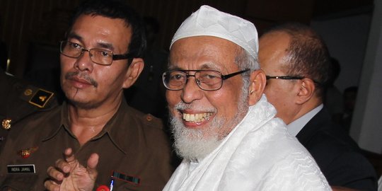 Ditjen PAS Belum Terima Surat Keputusan Terkait Pembebasan Abu Bakar Ba'asyir