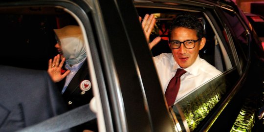 Sandiaga Usul KPU Gunakan Format Debat Pilgub DKI Untuk Debat Pilpres